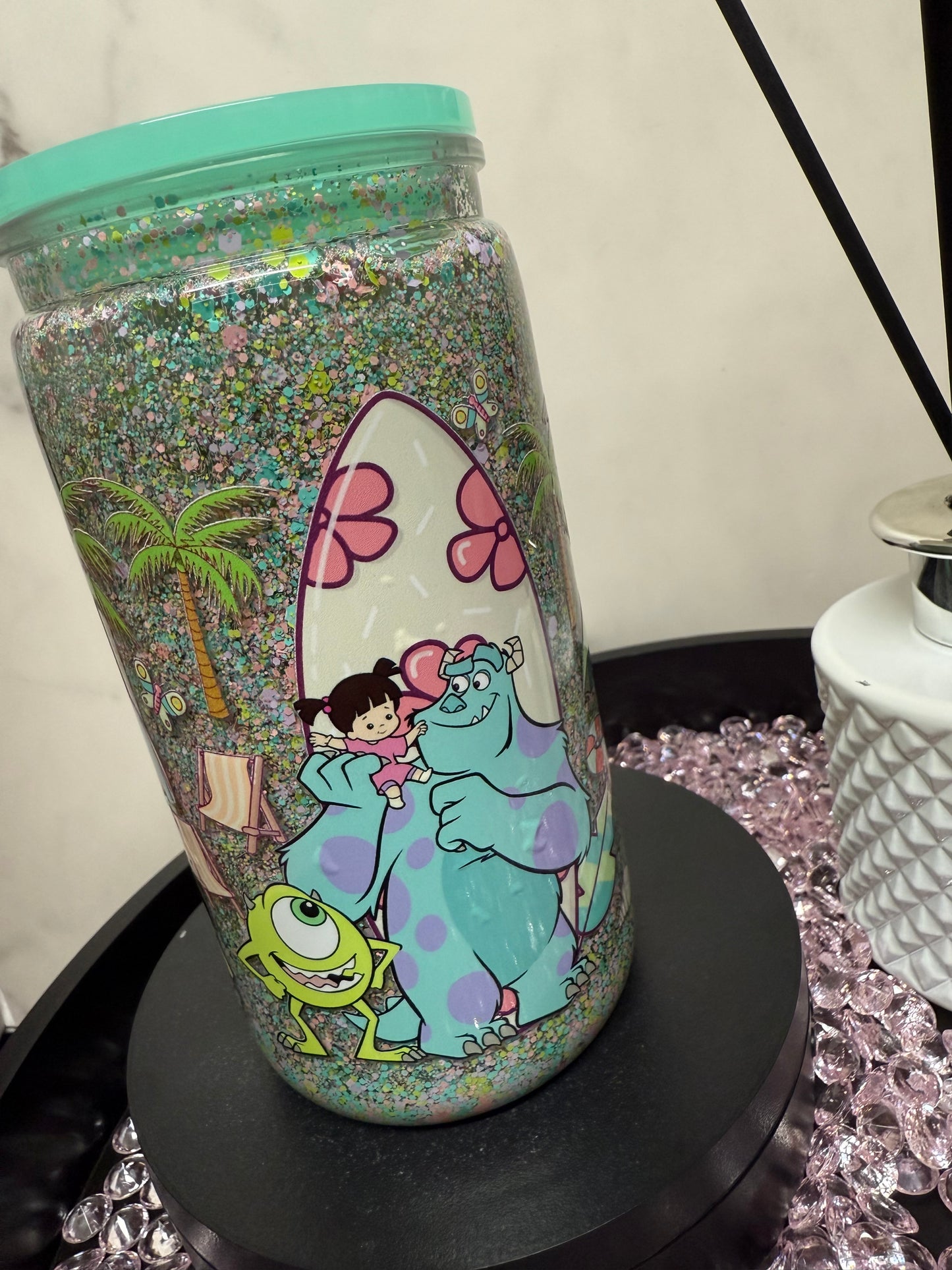 Monsters Inc- Snow Globe Tumbler