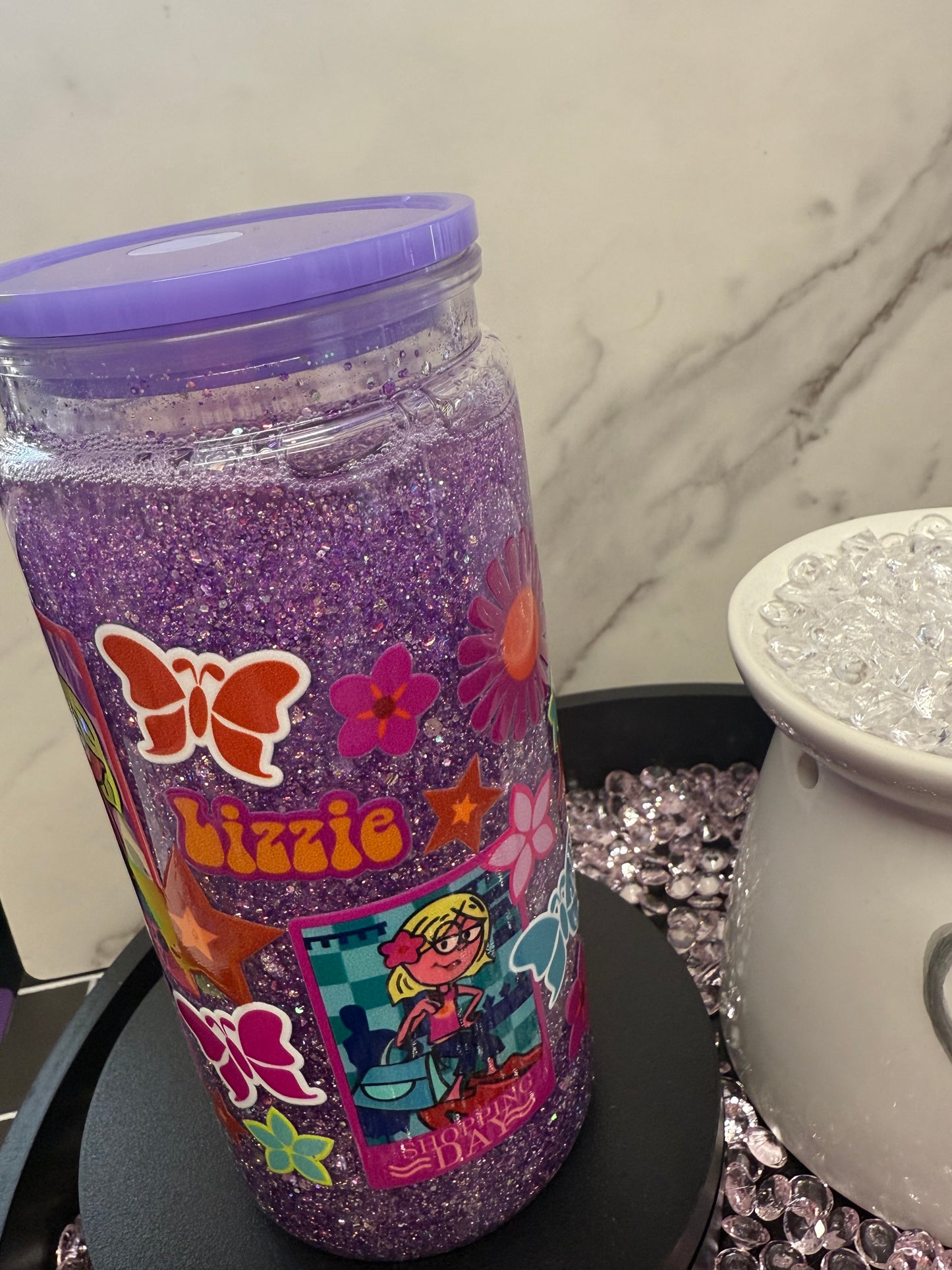 Lizzie McGuire- 16oz Plastic SnowGlobe Tumbler