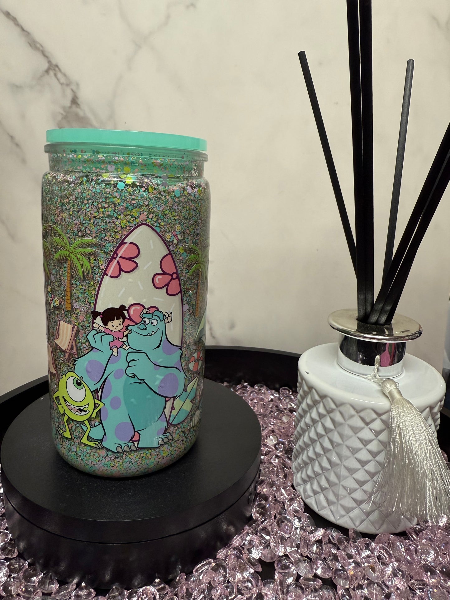 Monsters Inc- Snow Globe Tumbler
