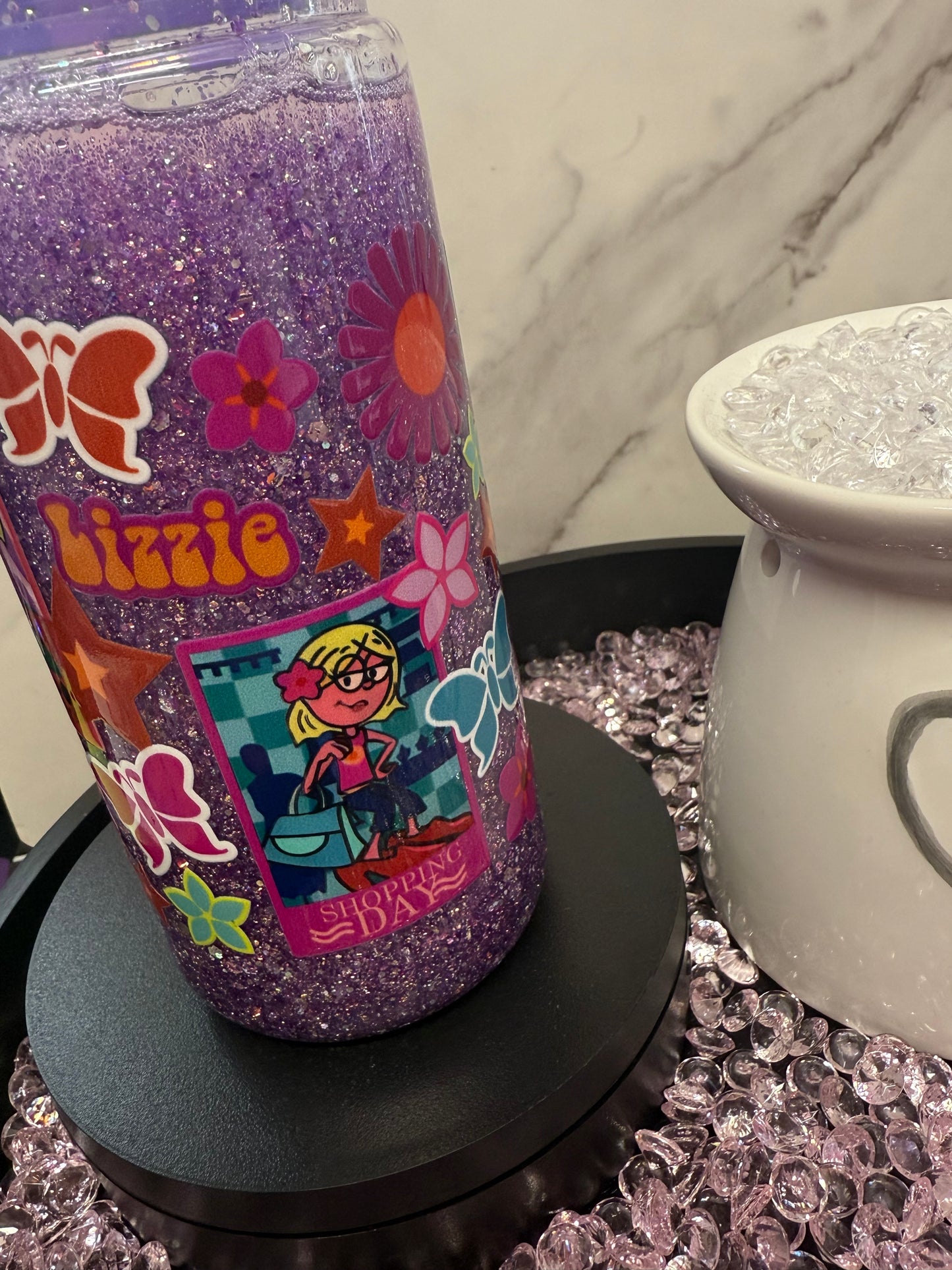 Lizzie McGuire- 16oz Plastic SnowGlobe Tumbler