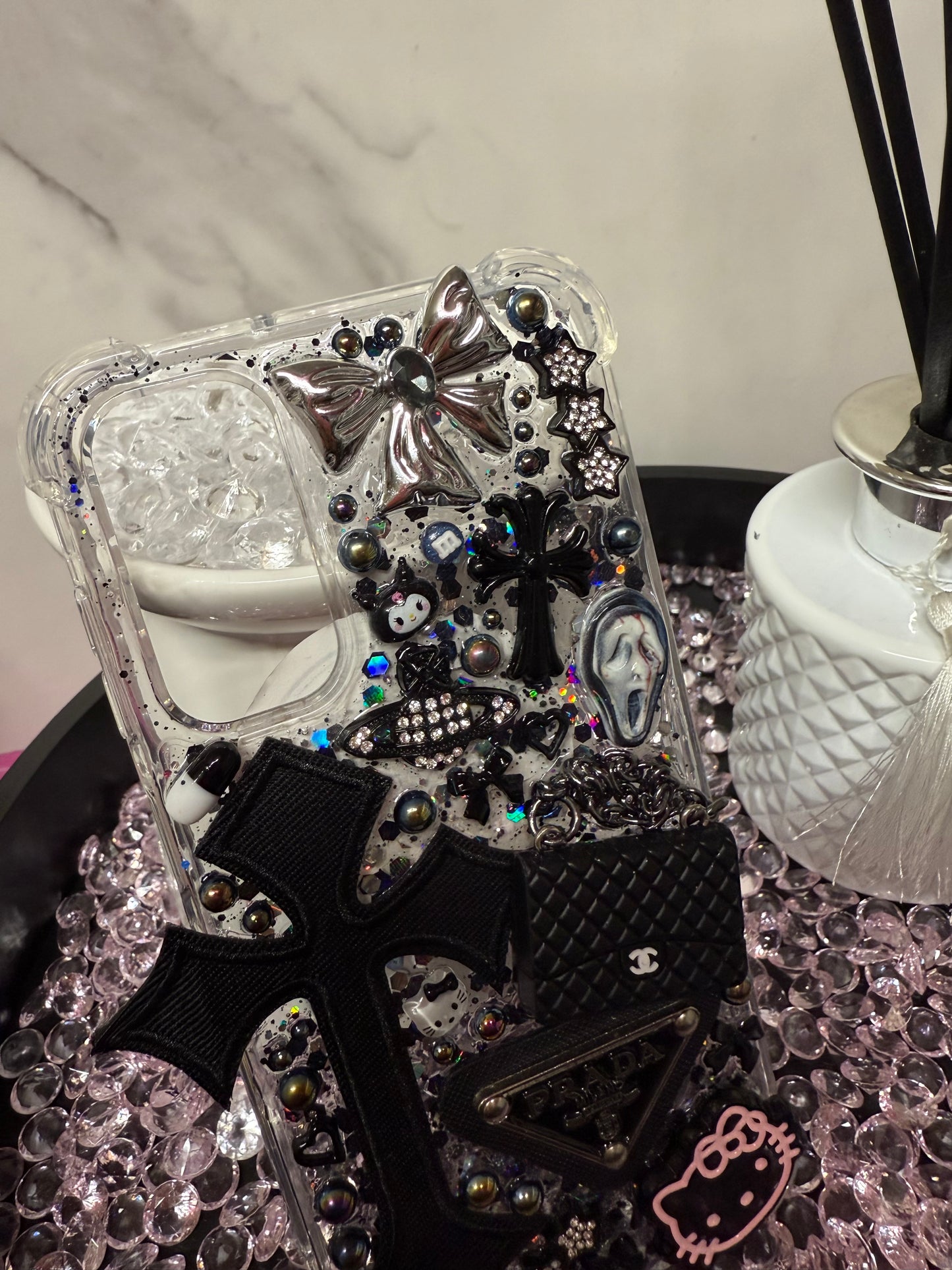 Samsung a15- Black Prada