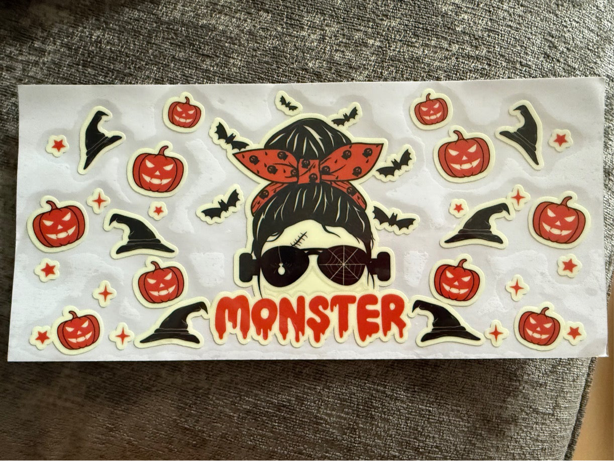 Monster Halloween (44) UVDTF WRAP