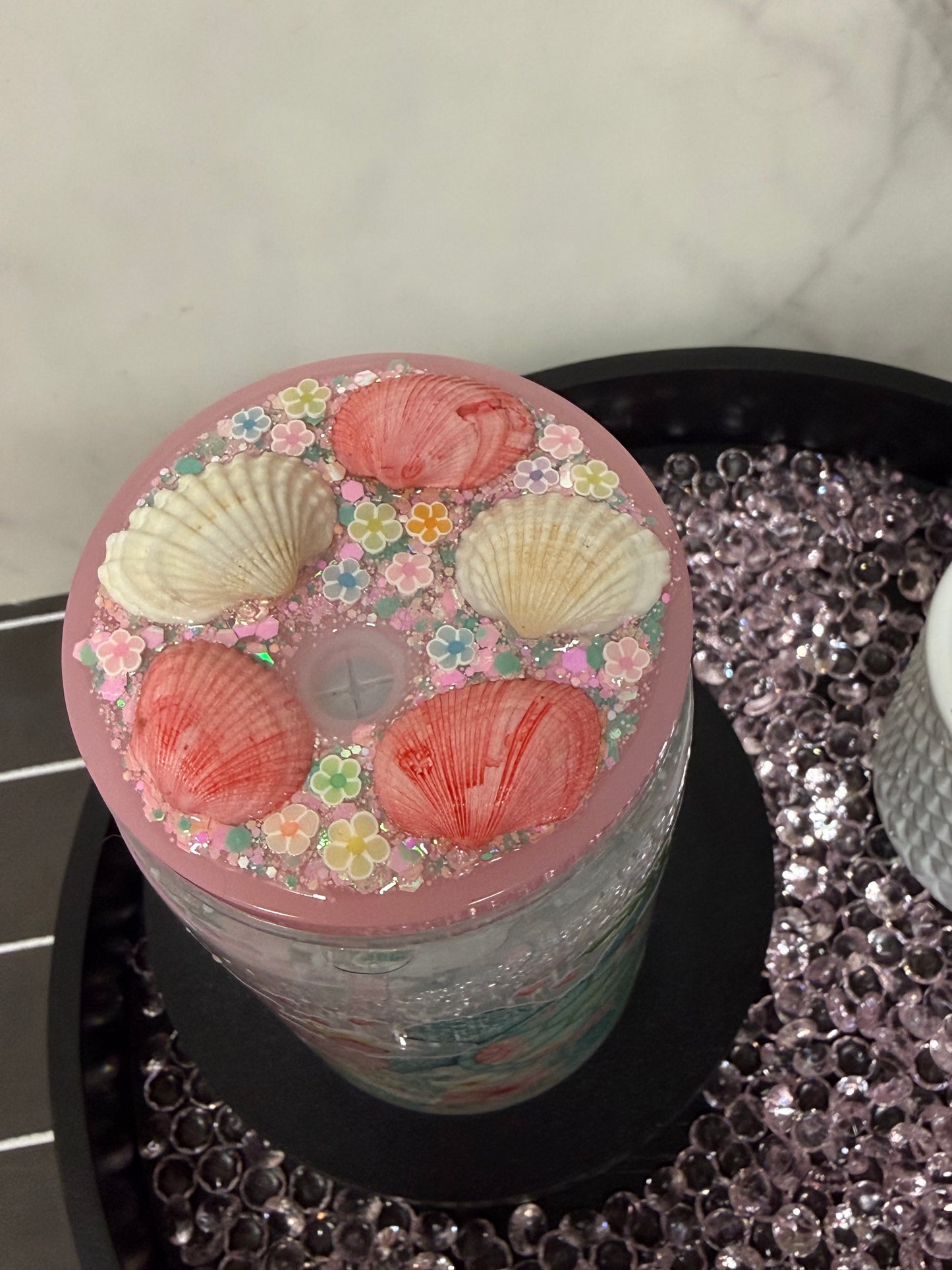 Turtles & Shells Lava Drip Tumbler