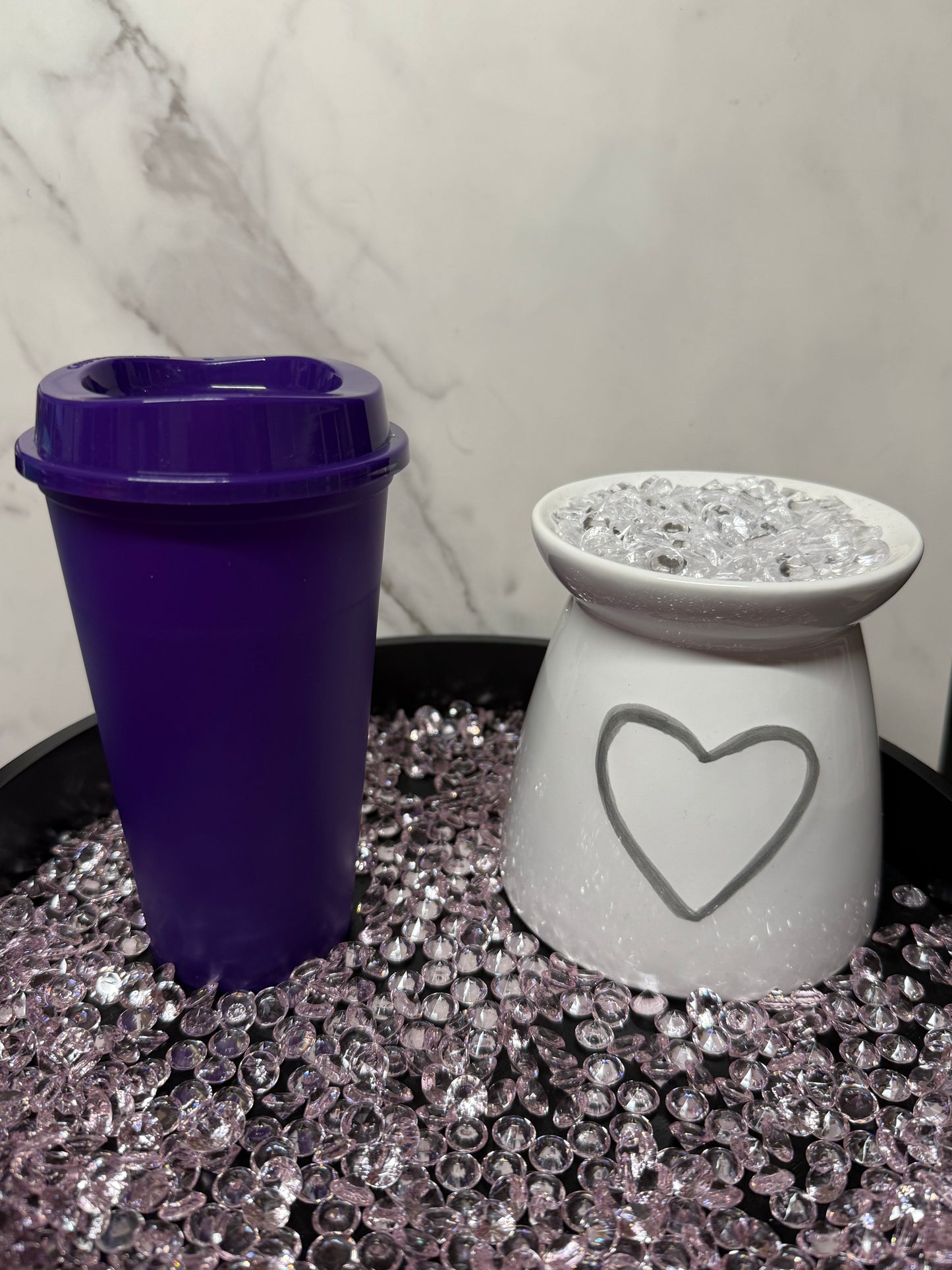 PURPLE- 16oz HOT CUP