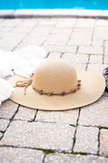 Fiji Fun Floppy Sun Hat, Taupe