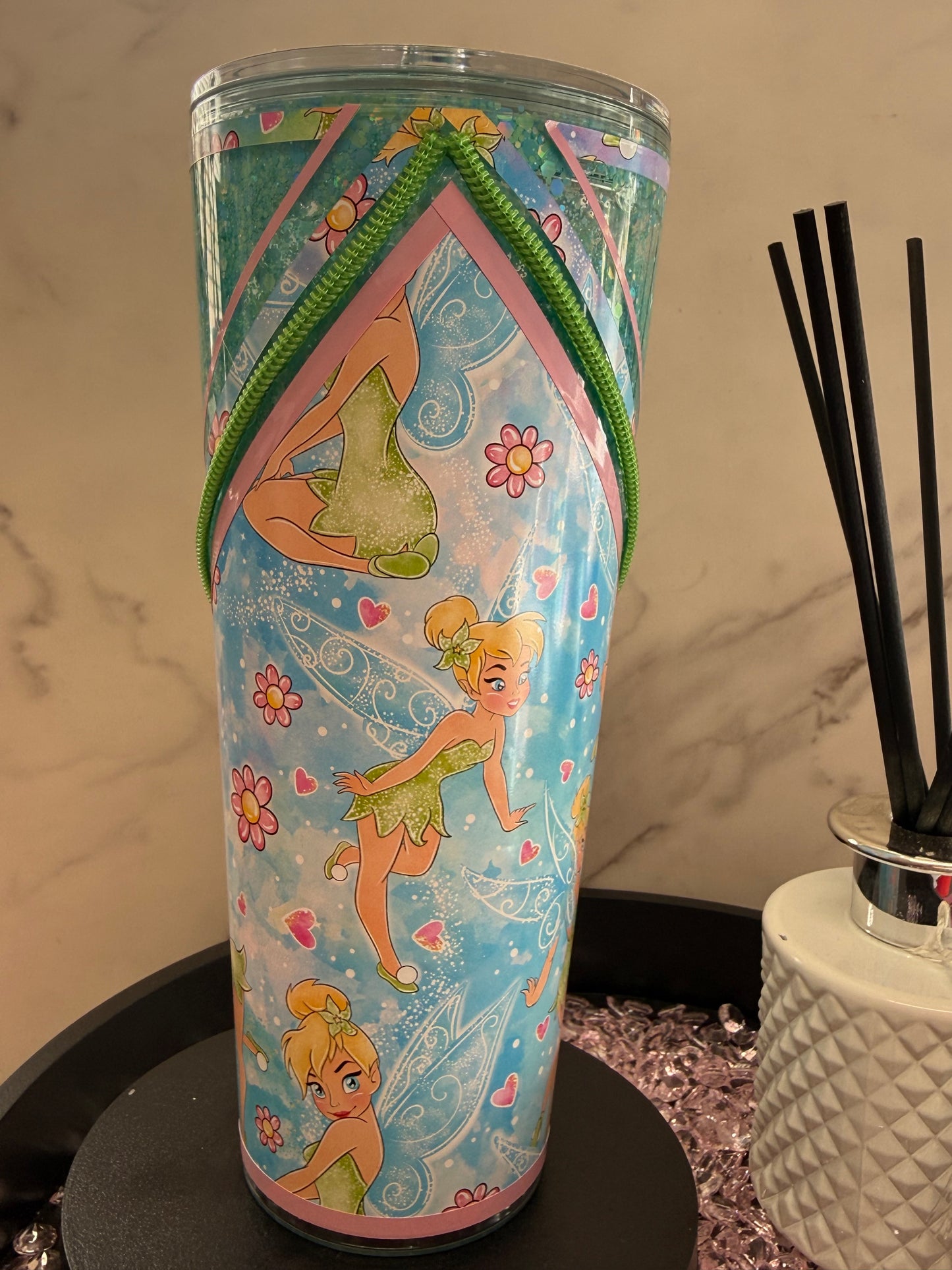 Tinkerbell Zipper Tumbler