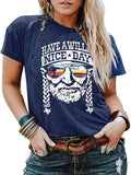 Retro-Style "Have a Willie Nice Day" Vintage Figure T-Shirt (US 20-22 XXL)