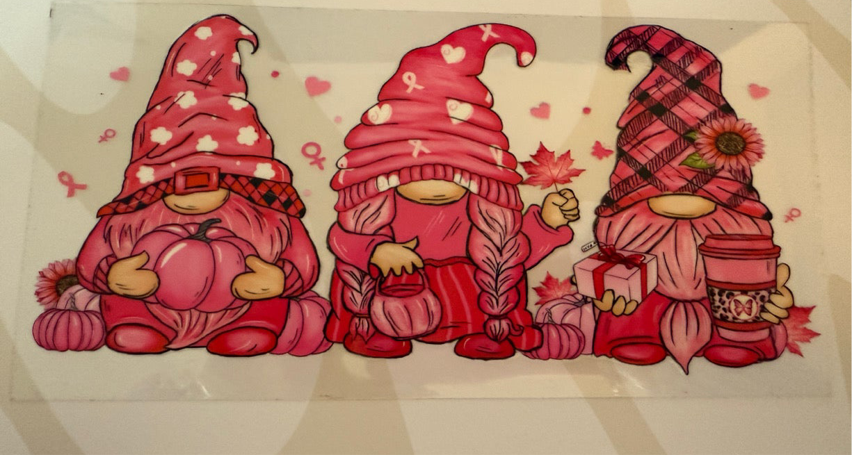 3 Pink Gonks (68) UVDTF WRAP