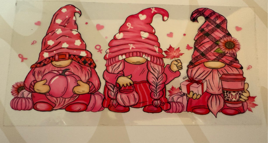3 Pink Gonks (68) UVDTF WRAP