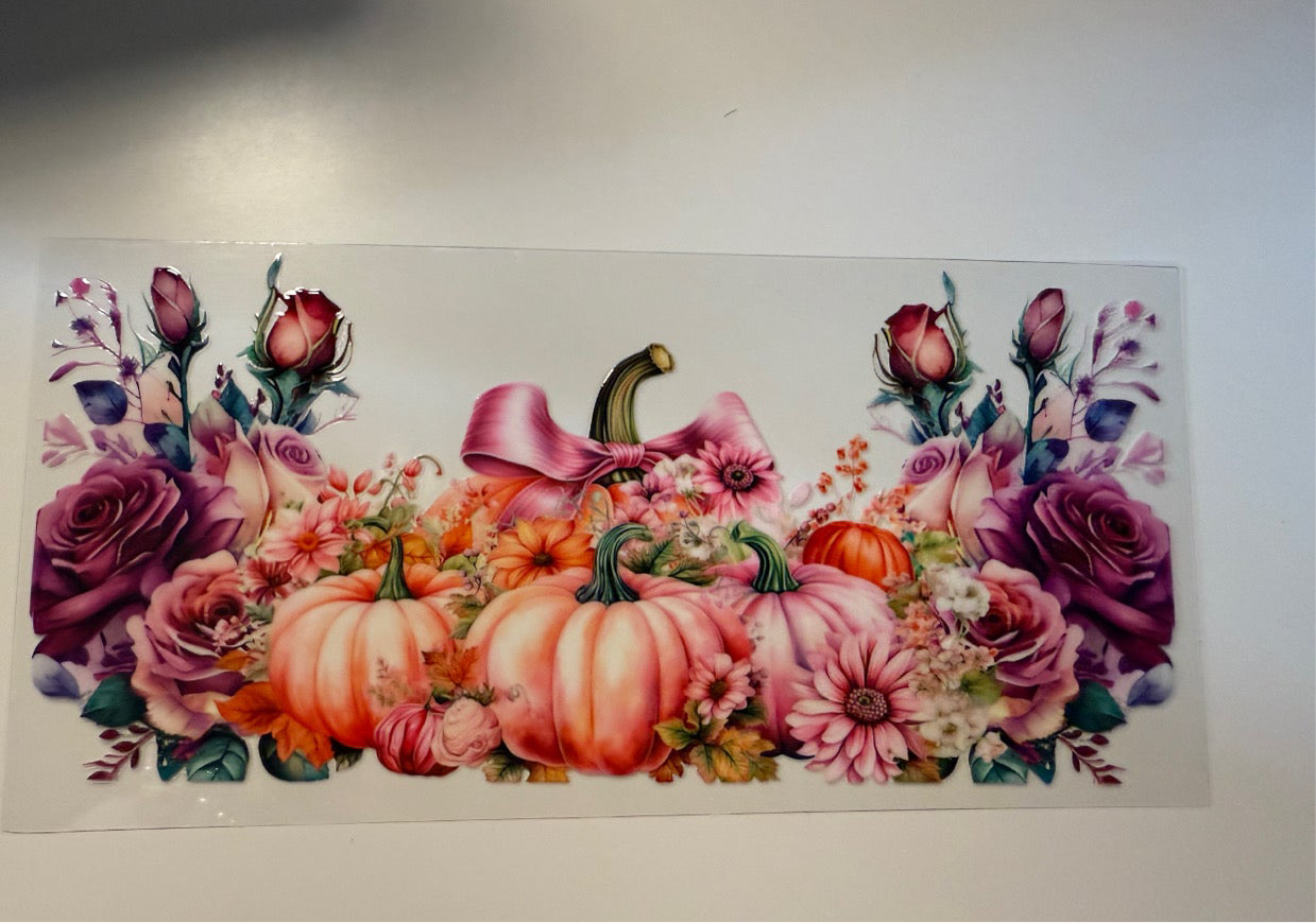 Pumpkins & Bows (56) UVDTF WRAP