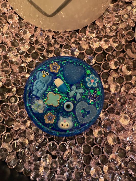 Blue Junk Charm Grinder
