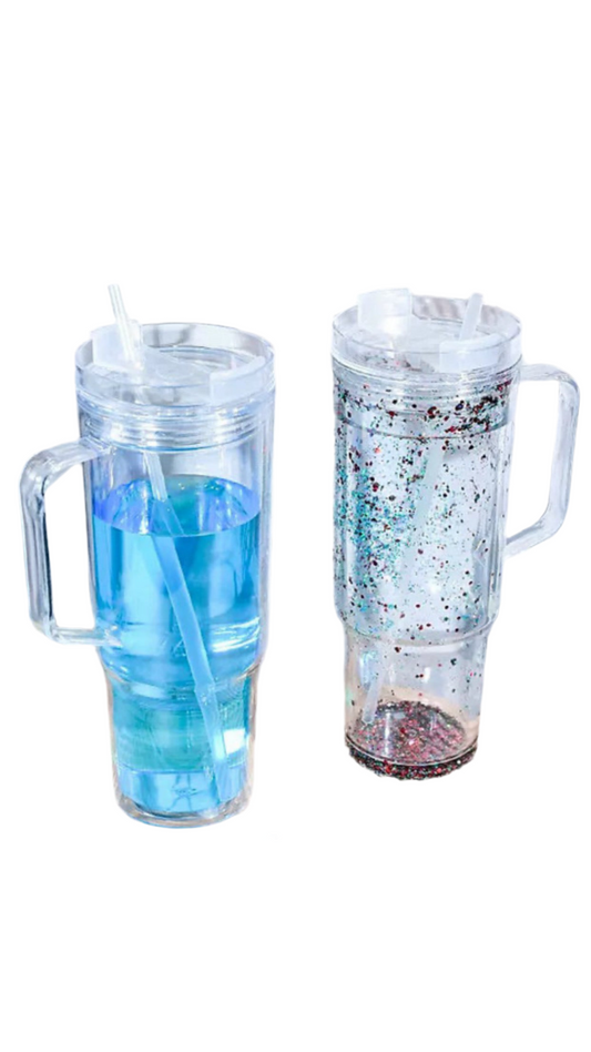 24oz Stanley Snowglobe Tumbler
