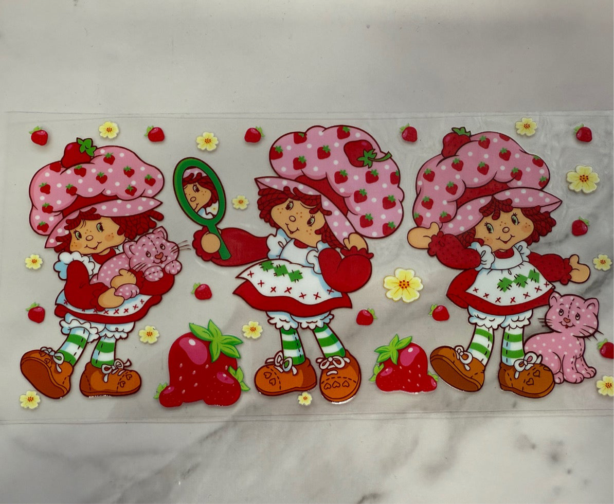 Strawberry Shortcake 1a (2) UVDTF WRAP