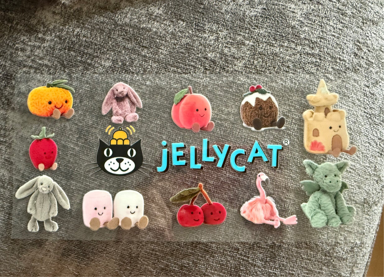 Jellycat Mix (49) UVDTF WRAP
