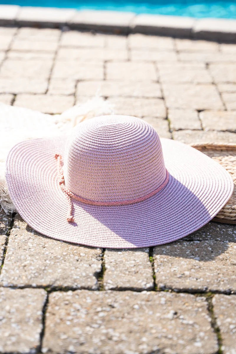 Sun Goddess Pink Floppy Hat
