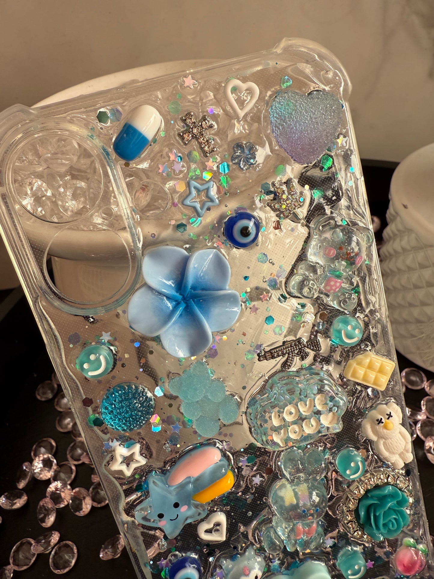 iPhone 16 Plus - Blue Love You