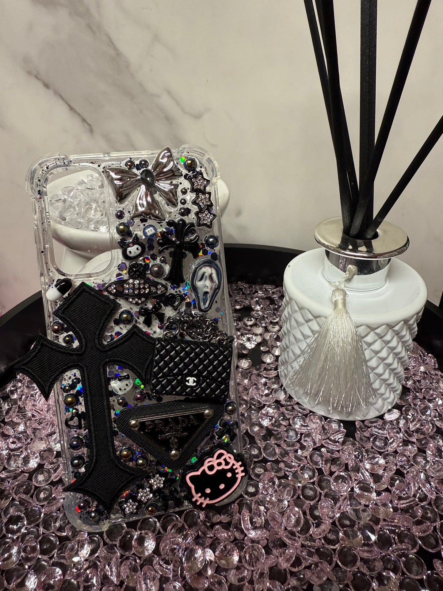 Samsung a15- Black Prada