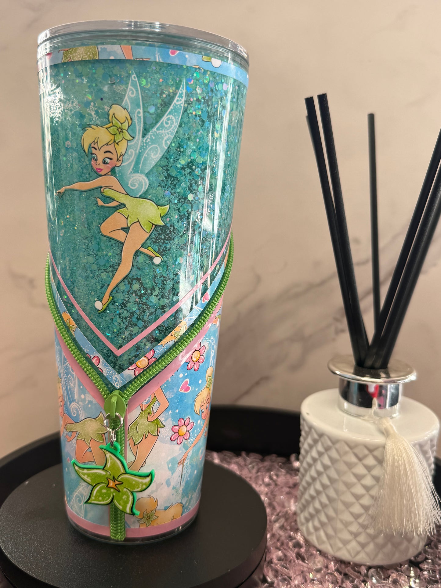 Tinkerbell Zipper Tumbler