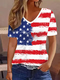 Women's Patriotic American Flag