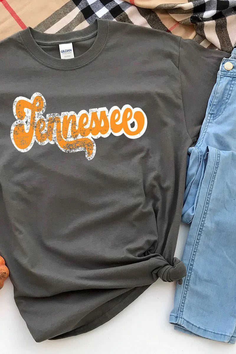 Tennessee Distressed Short Sleeve T-Shirt