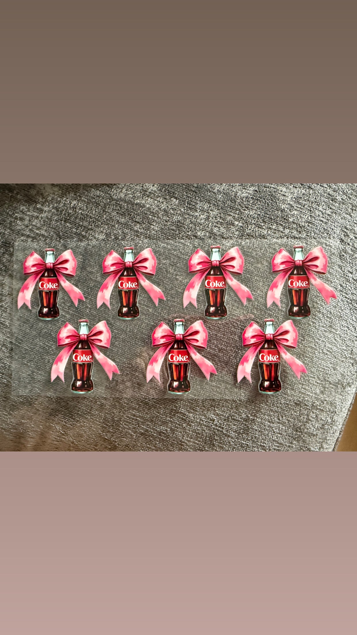 Coca Cola & Pink Bows