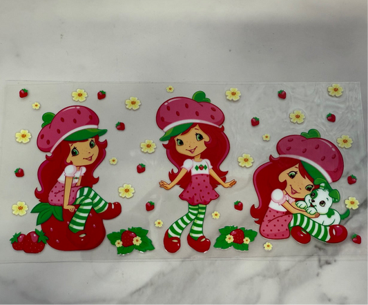Strawberry Shortcake 1D (5) UVDTF WRAP