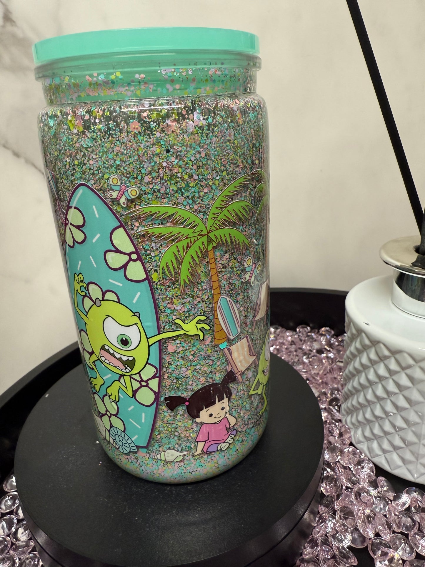 Monsters Inc- Snow Globe Tumbler