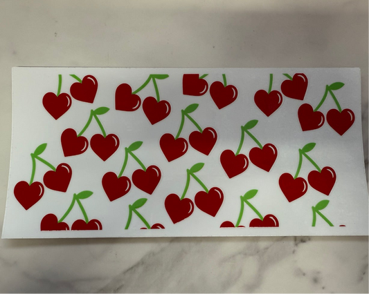 Heart Cherries (23) UVDTF WRAP