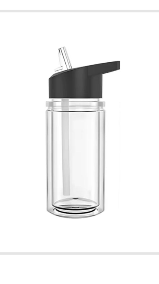 10oz Snowglobe Water Bottle