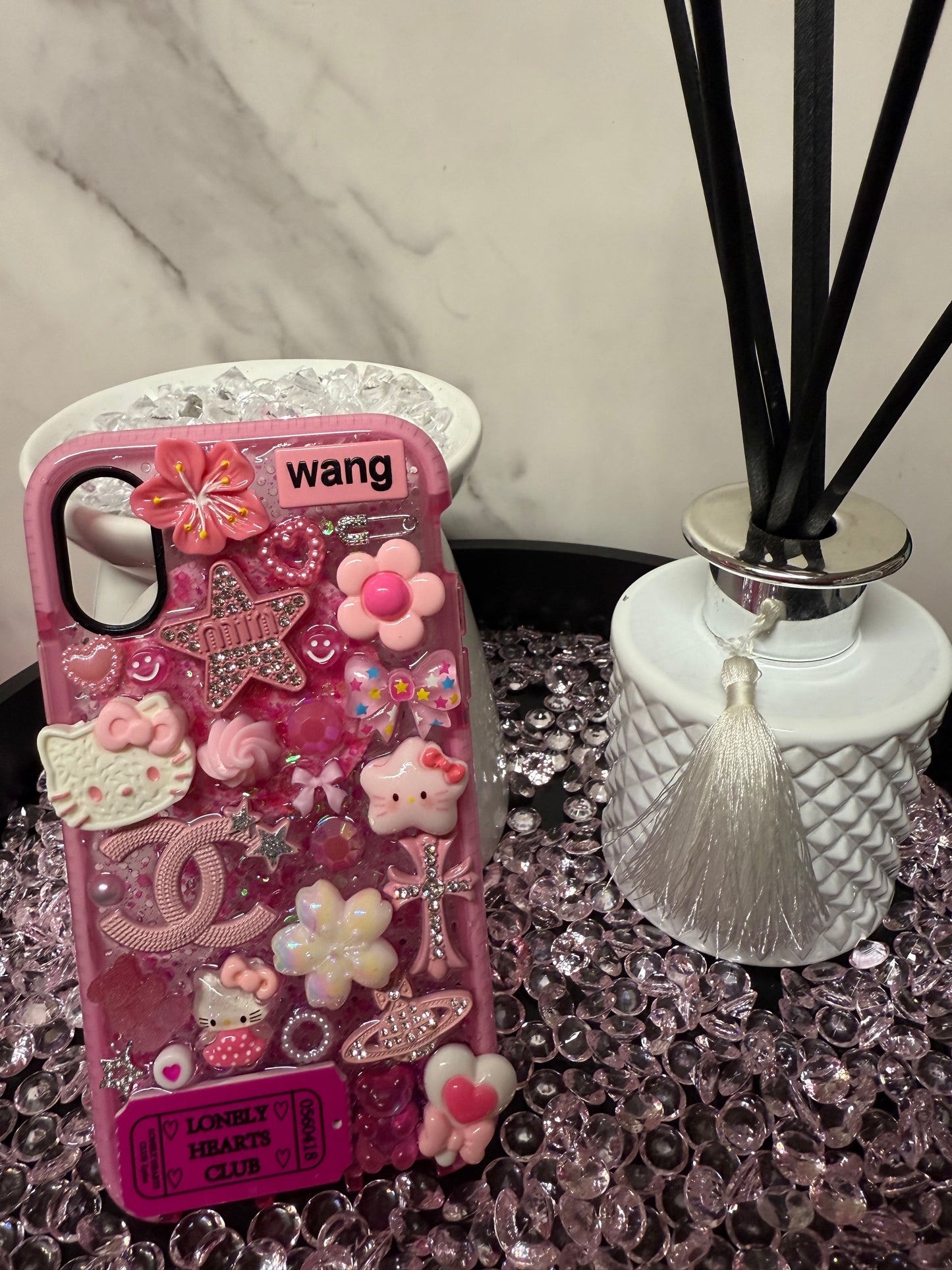 iPhone XR- Pink Lonely Hearts