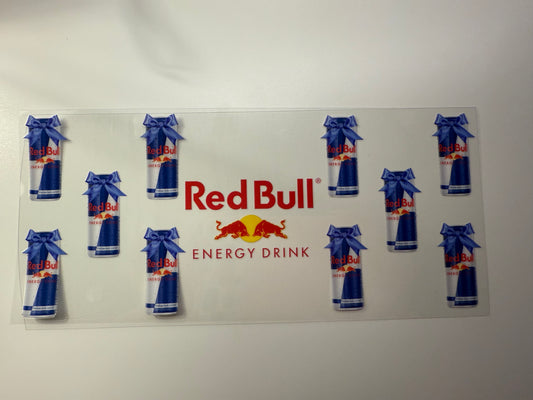 Blue Bows & Redbulls (19) UVDTF WRAP