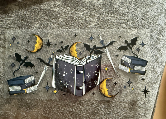 Books & Swords (47) UVDTF WRAP