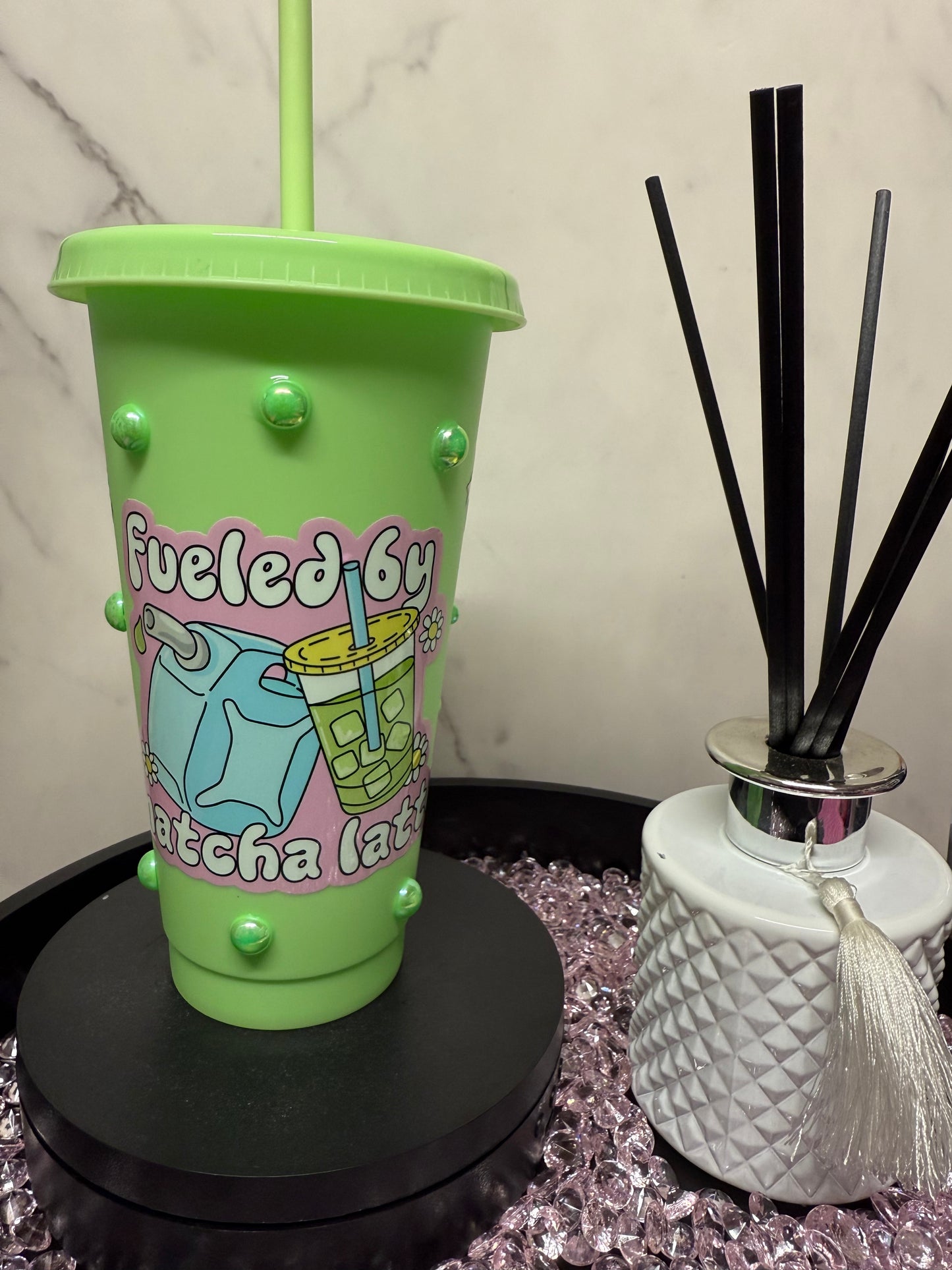 Fueled By Matcha- Cold Cup