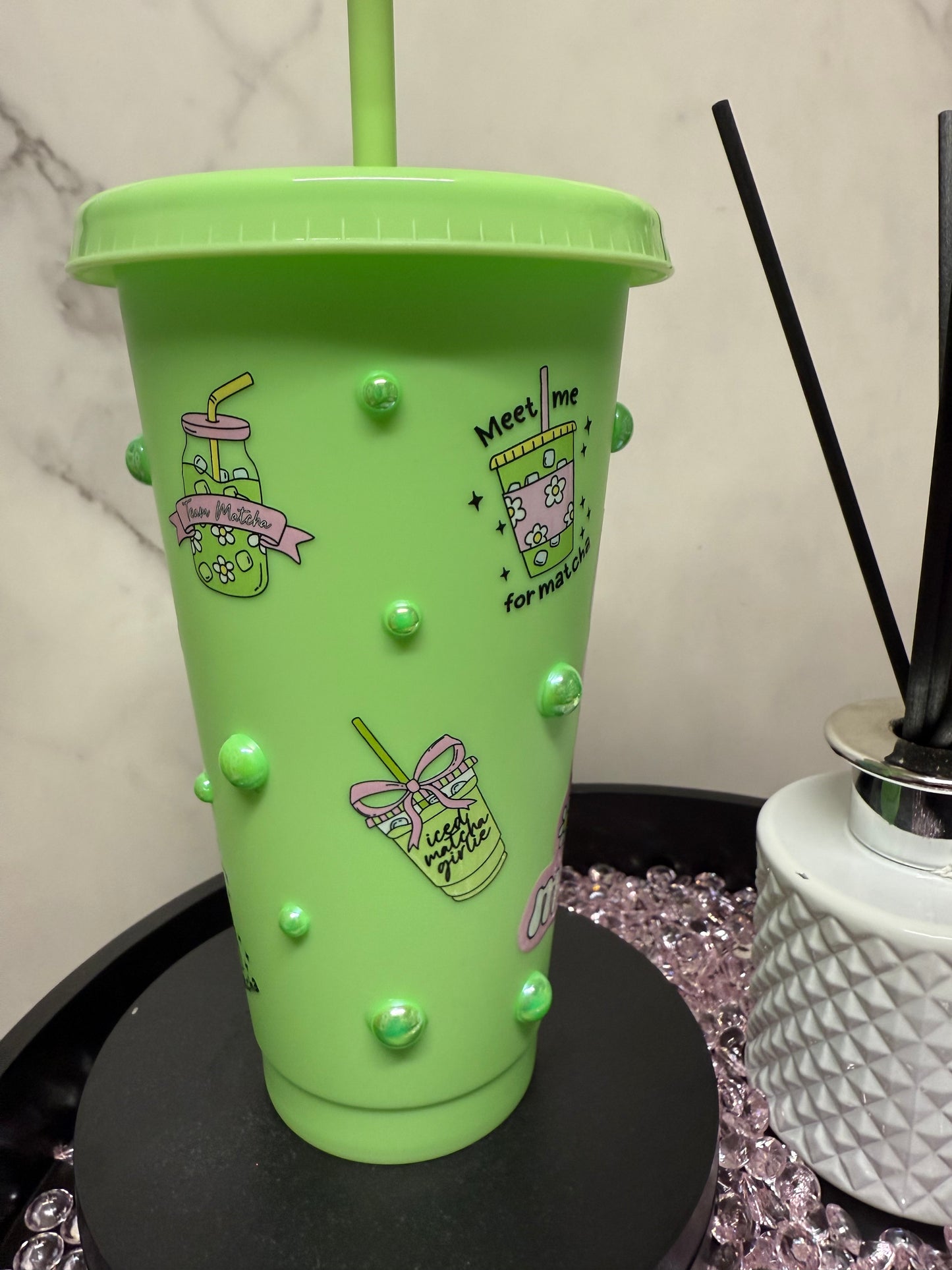 Fueled By Matcha- Cold Cup