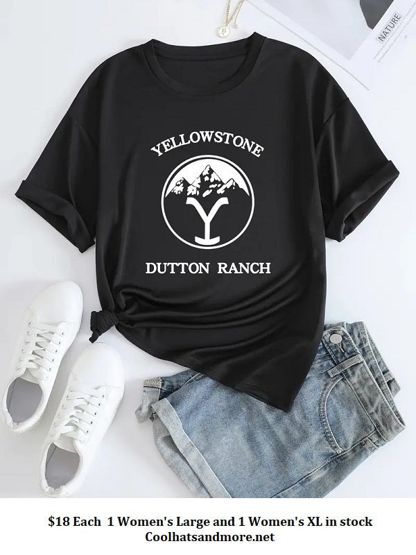 Yellowstone Dutton Ranch (Mountains)T-Shirt