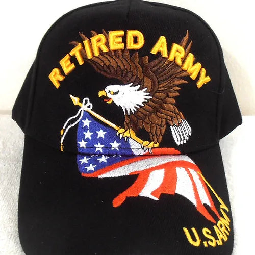 US Army Retired Baseball Cap