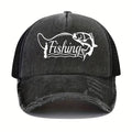 Men's Black Fishing Hat