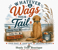 Whatever Wags Your Tail tote design